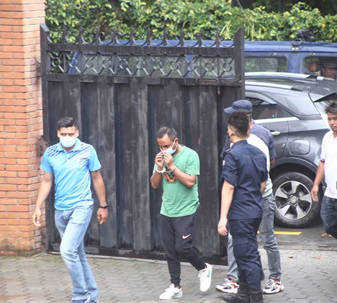 मनोज पाण्डे पुर्पक्षका लागि थुनामा