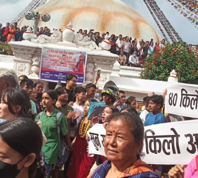 बौद्धमा यसरी मनाइयो रोपाइँ जात्रा(तस्वीर सहित)