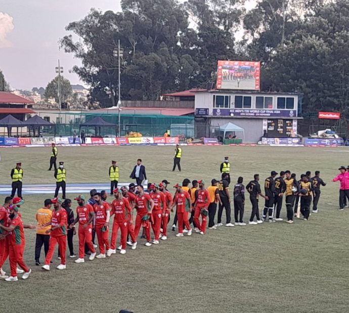 टी-२० विश्‍वकप छनौट: नेपालकै समूहमा रहेको ओमानले मलेसियालाई हरायो