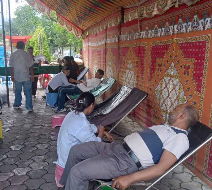 सबल समाज र अलौकिक साकोसको रक्तदान