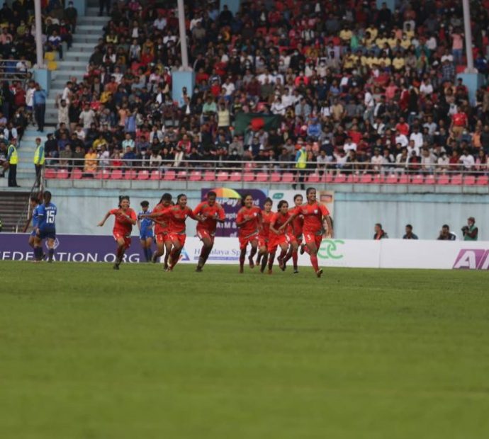 महिला साफ च्याम्पियन बन्‍ने नेपालको सपना अधुरै, बङ्गलादेशले रच्यो इतिहास