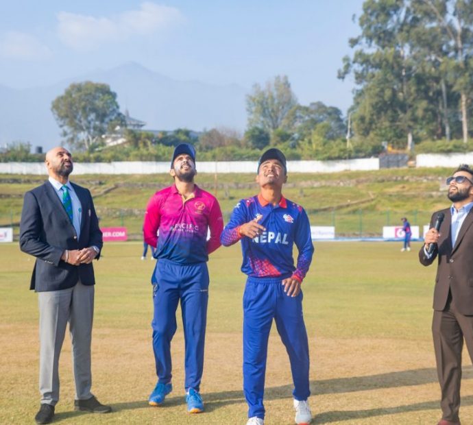 नेपालविरुद्ध टस जितेर युएई ब्याटिङमा, आरिफ टोलीमा समावेश