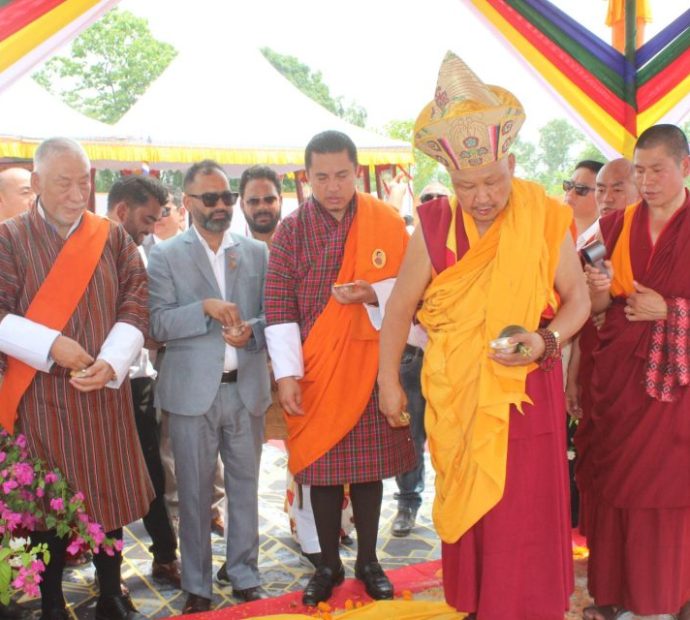 लुम्बिनीमा भुटानी गुम्बा !