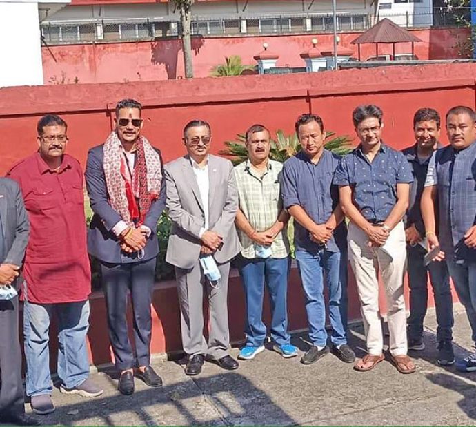 अभिनेता अनुपविक्रम शाही काँग्रेसमा प्रवेश