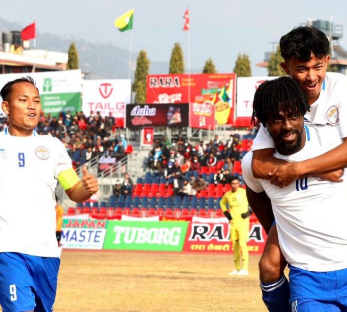 साविक विजेता एपिएफलाई हराउँदै संकटा पोखरा गोल्डकपको उपाधि नजिक