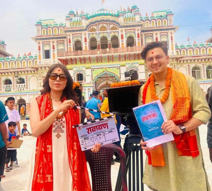 पल शाहको फिल्म ‘रावायण’ छायाङ्कनमा