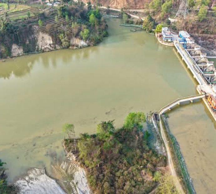 मर्स्याङ्दी जलविद्युत् केन्द्रको उत्पादन घट्यो