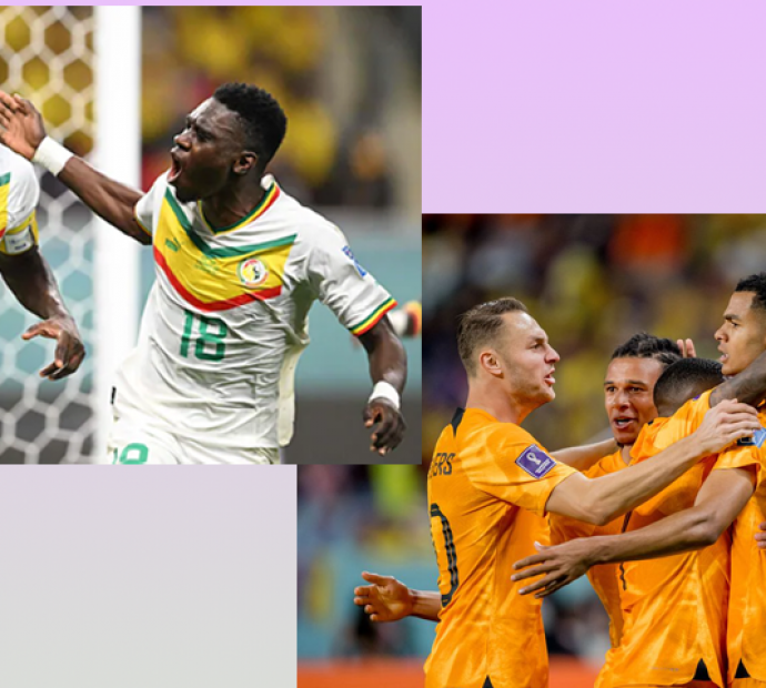 नेदरल्यान्ड्स र सेनेगल विश्‍वकप फुटबलको अन्तिम १६ मा