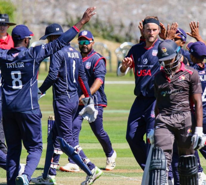 युएईमाथि अमेरिकाको रोमाञ्‍चक जीत