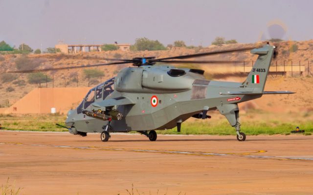 भारतको लडाकु हेलिकप्टर ‘प्रचण्ड’