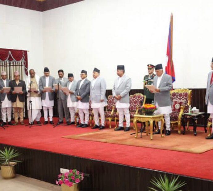 प्रधानमन्त्री प्रचण्डले गरे मन्त्रीपरिषद विस्तार