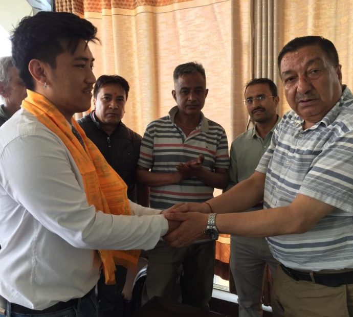 राष्ट्रिय ललितकला प्रदर्शनीमा गोकर्णेश्वर-६का  टासी शेर्पा प्रथम