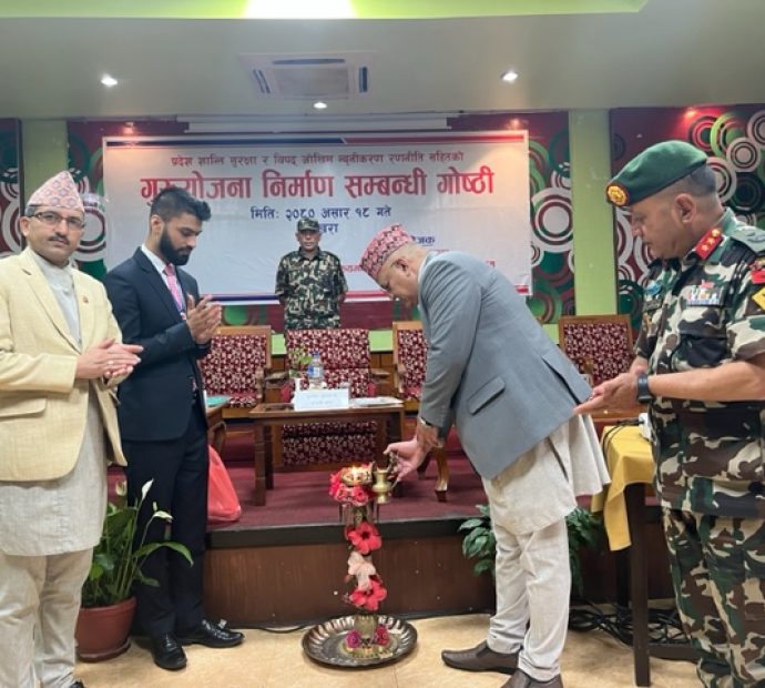 विपद् र शान्ति सुरक्षाका सवालमा प्रदेश सरकार सँधै सँगै छ: मुख्यमन्त्री पाण्डे