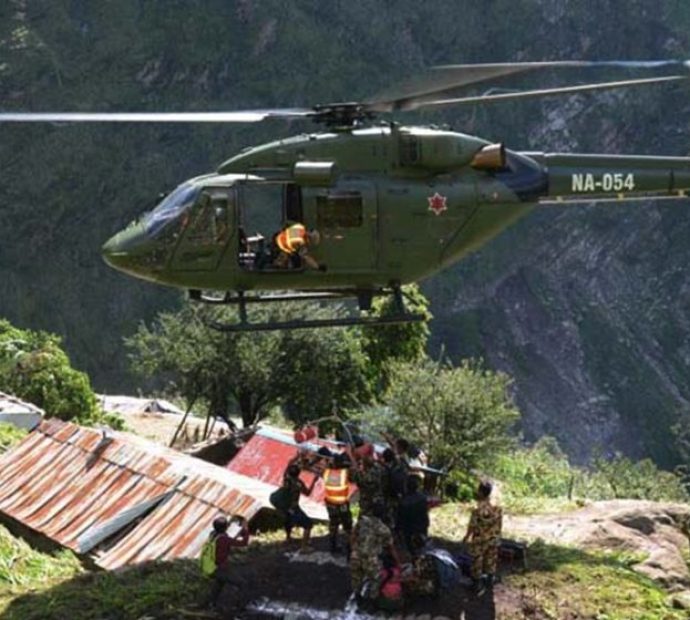 मनसुनजन्य विपद् प्रतिकार्यको तयारीमा नेपाली सेना