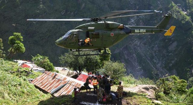 मनसुनजन्य विपद् प्रतिकार्यको तयारीमा नेपाली सेना