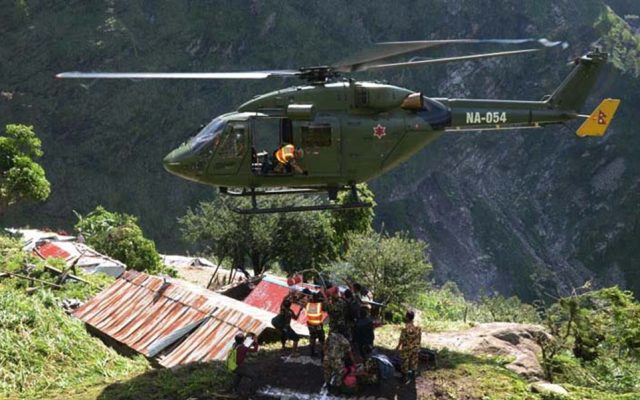मनसुनजन्य विपद् प्रतिकार्यको तयारीमा नेपाली सेना