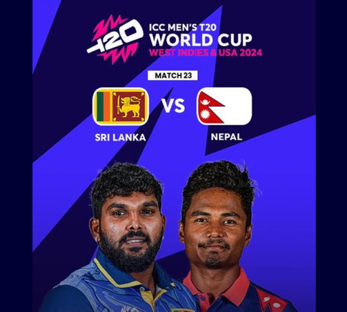 टी-२० विश्‍वकपमा नेपाल र श्रीलंकाबीच महत्वपूर्ण प्रतिस्पर्धा हुँदै