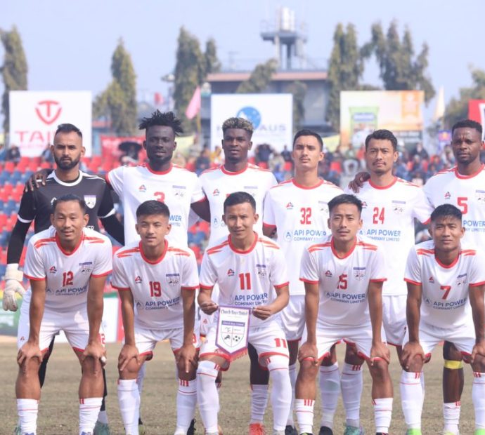 चर्च ब्वाइज आहा ! रारा पोखरा गोल्डकप फुटबलको सेमिफाइनलमा