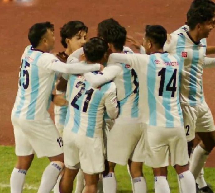 इन्जुरी समयको गोलले खुमलटारमाथि मनाङको जीत