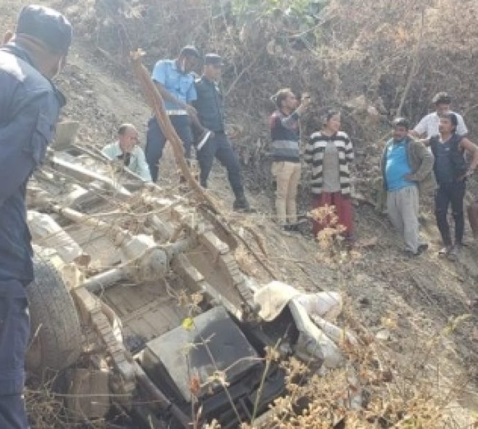 जिप दुर्घटना अपडेटः आठको मृत्यु, सबैको सनाखत