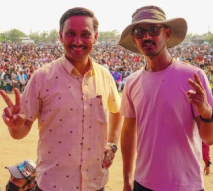 ११ हजारको भिडमा फिल्म ‘मेयर’को अन्तिम दृश्य खिचियो !