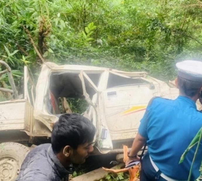 बागलुङको गलकोटमा जिप दुर्घटना, तीन जनाको मृत्यु