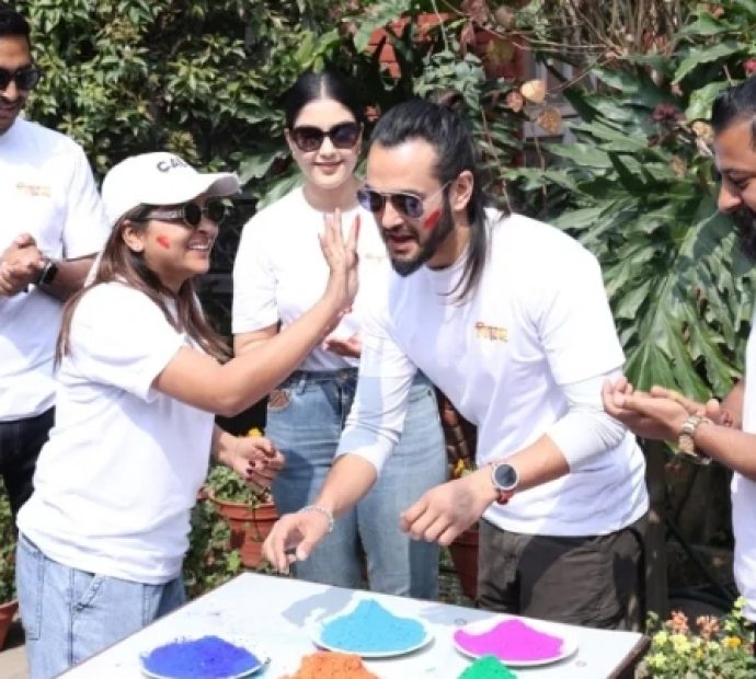 होली खेलेर चलचित्र ‘पिताम्बर’ को प्रचार