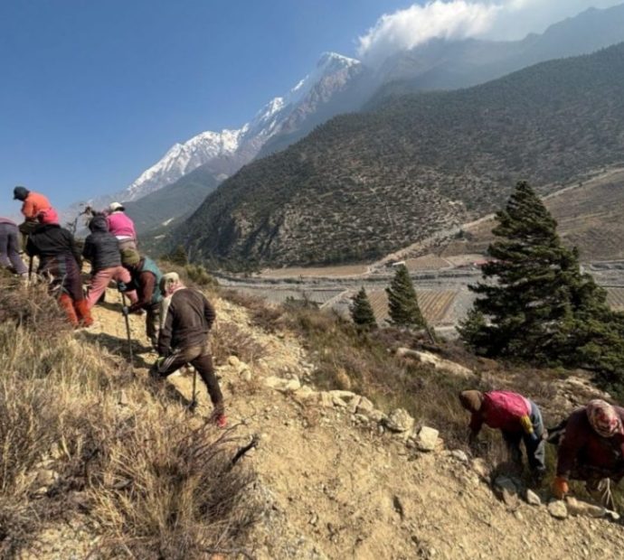 स्थानीय ‘सम्पदा’ संरक्षणमा जुटे घरपझोङका युवा