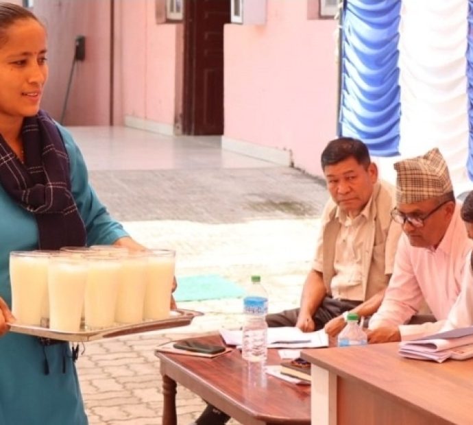 गाउँदेखि सहरसम्म भोजमा दही र मही