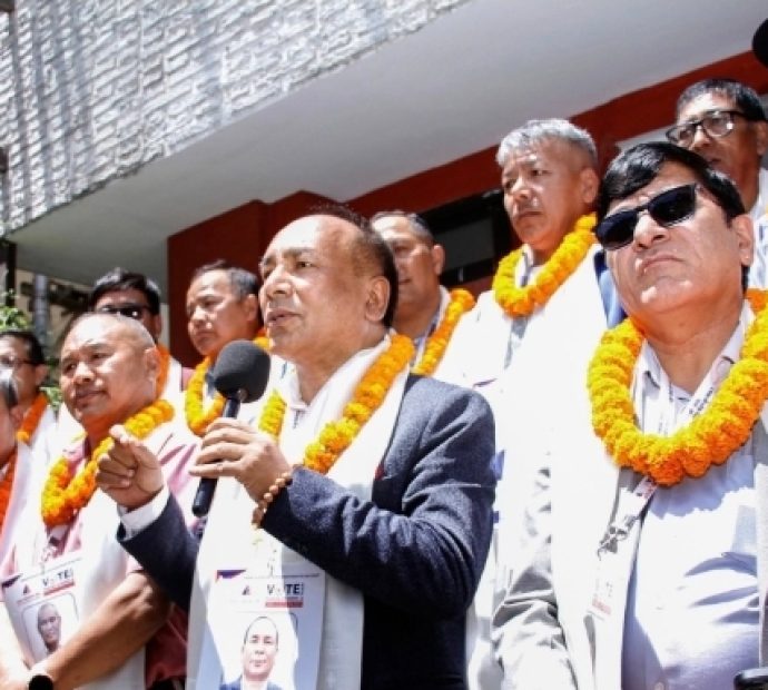 पर्वतारोहण संघमा माओवादी विजयी