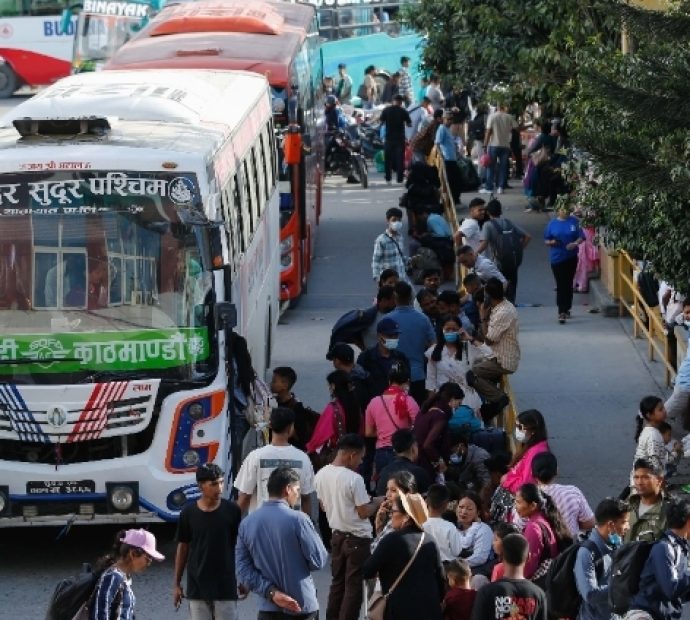 दसैँमा ६ लाखले काठमाडौं छाडे