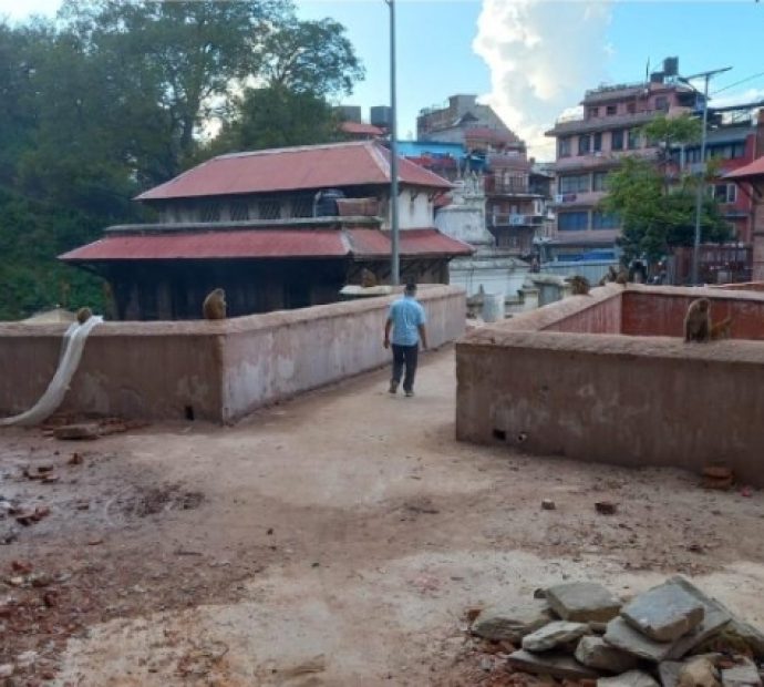 एक वर्ष अलपत्र भएपछि बन्यो गौरीघाट पुल