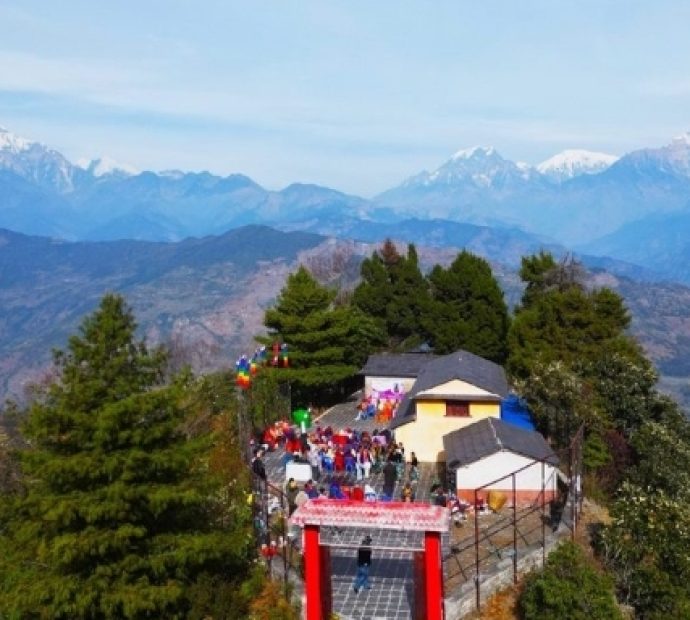 ध्यान र योग सहित दृश्यावलोकन गर्न ‘स्वर्गाश्रम’
