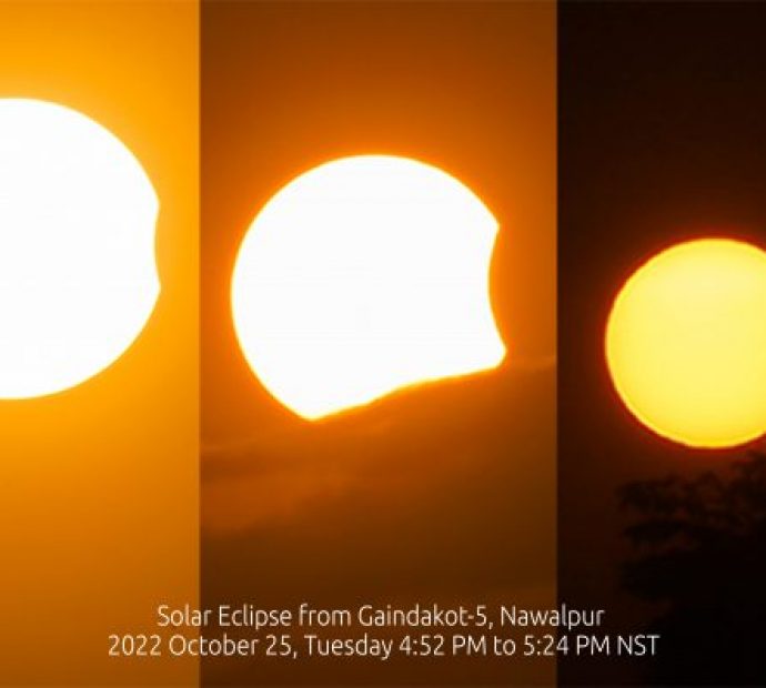 यस्तो देखियो सूर्यग्रहण (तस्वीरहरु)