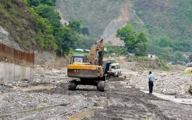 जापानद्वारा बिपी राजमार्गको पिप्ले–बर्खेखोला खण्डको स्थायी पुनर्निर्माण सुरु