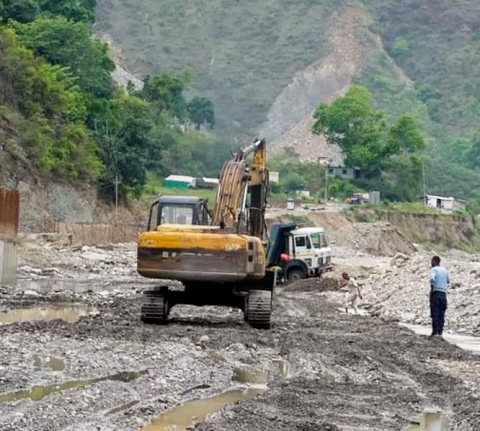 जापानद्वारा बिपी राजमार्गको पिप्ले–बर्खेखोला खण्डको स्थायी पुनर्निर्माण सुरु