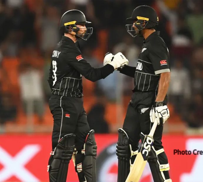 कनवे र रविन्द्रको अविजित शतकमा न्युजिल्यान्डको शानदार जीत