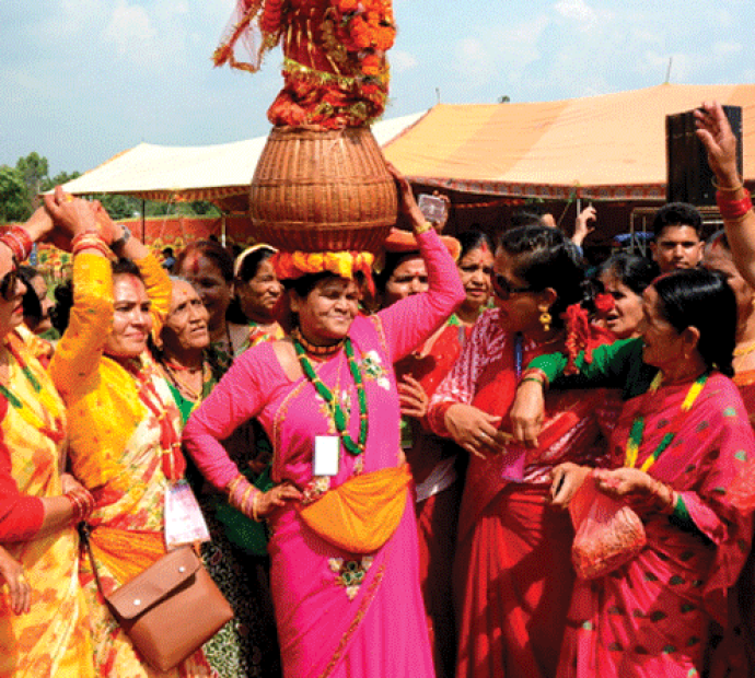 उज्याली गौरा एवं दुर्वाष्टमी पर्व मनाइँदै