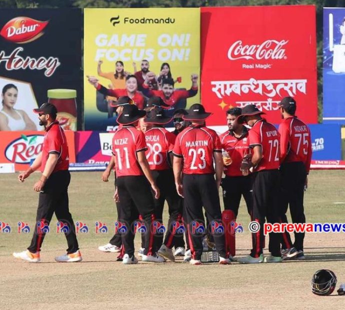 टी२० विश्‍वकप छनौट: हङकङले कुवेतलाई हरायो