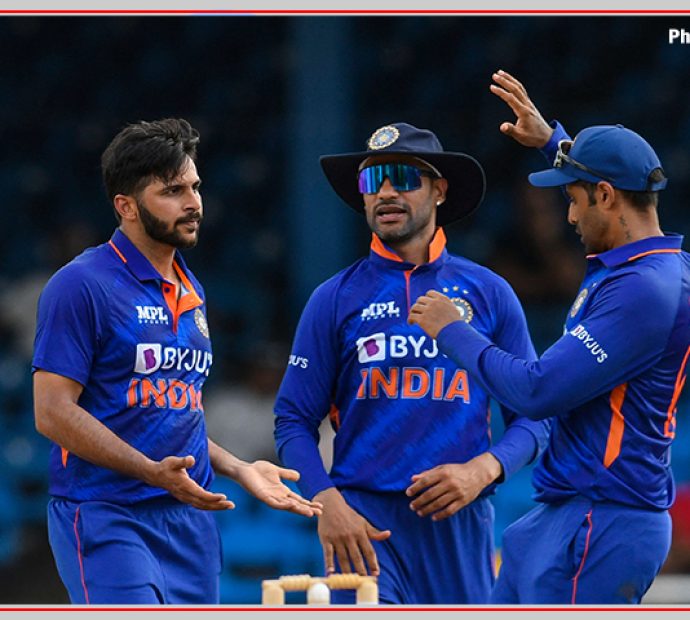 वेस्टइन्डिजमाथि भारतको रोमाञ्‍चक जीत