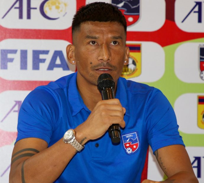 लाओसविरुद्ध घरेलु दर्शकको साथले उत्कृष्ट खेल पस्‍कन्छौं: कप्तान किरण