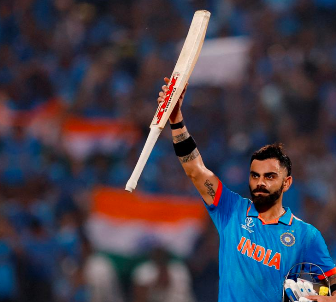 कोहलीको शानदार शतकमा भारतको लगातार चौथो जीत