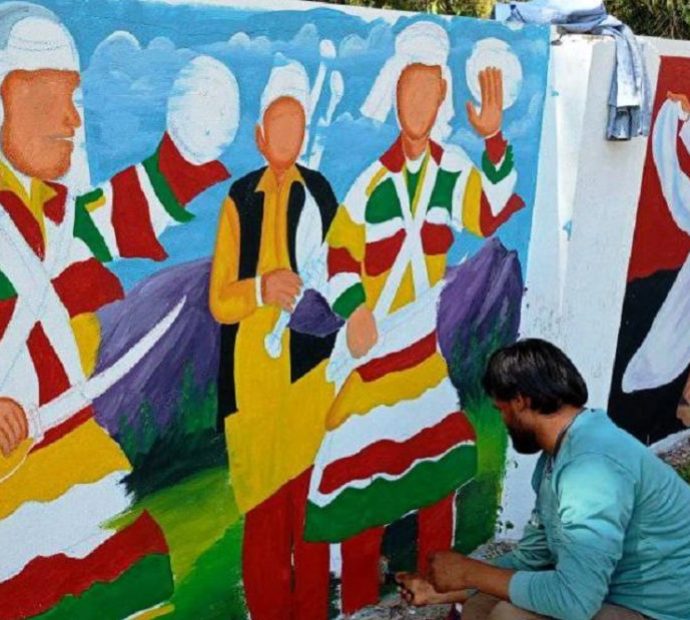 महेन्द्रनगर सौन्दर्यकरण: संस्कृति झल्किने चित्रकला