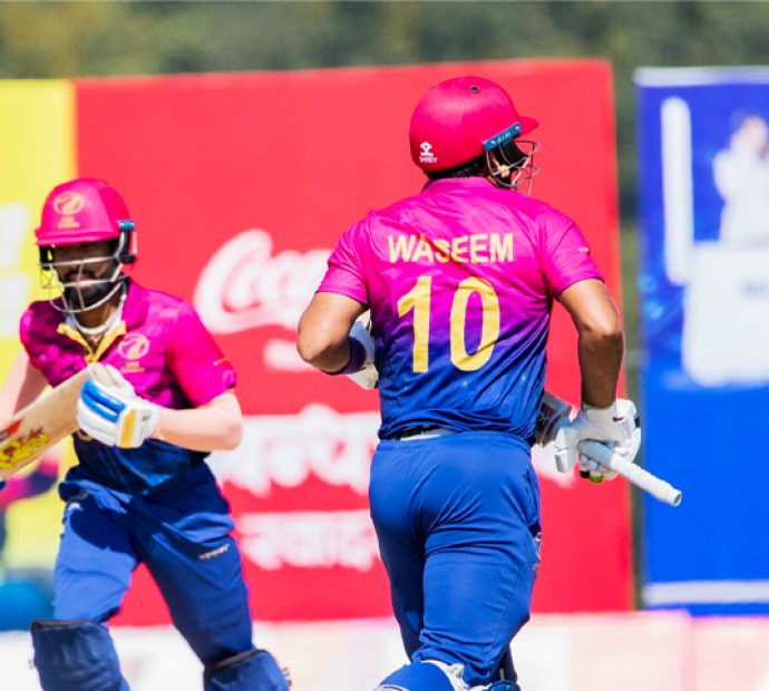 नेपाललाई हराउँदै त्रिदेशीय सिरिजको उपाधि युएईले जित्यो