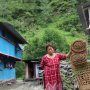 भिर चर्किएर पहिरो खसेपछि दोसल्लेका ९ परिवारले घर छाडे