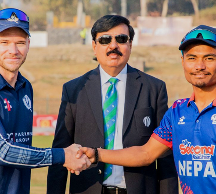क्रिकेट विश्‍वकप लिग २ मा नेपाल र स्कटल्यान्ड भिड्दै