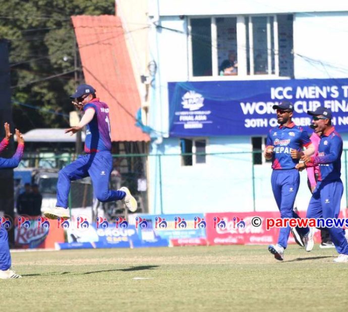 मलेसियालाई हराउँदै नेपाल टी-२० विश्‍वकप छनौटको सेमिफाइनलमा