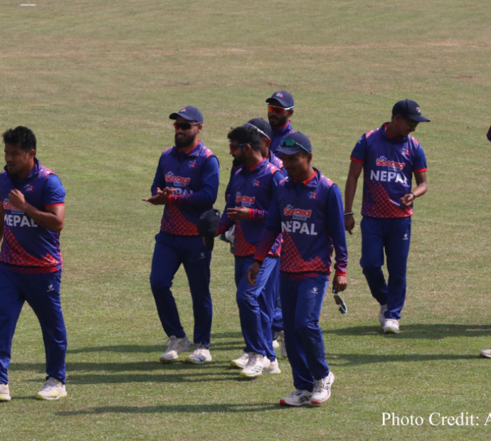 भान लिन्जेनको शतकमा नामिबियाद्वारा नेपाललाई बलियो लक्ष्य