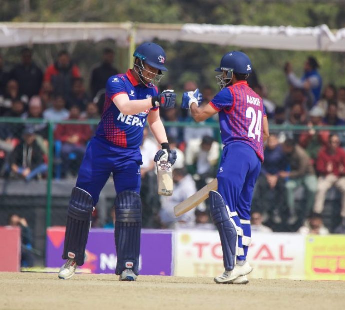 नेपालद्वारा नामिबियालाई १८१ रनको लक्ष्य