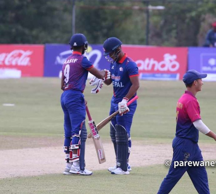 त्रिकोणात्मक श्रृंखलामा नेपालको विजयी सुरुवात